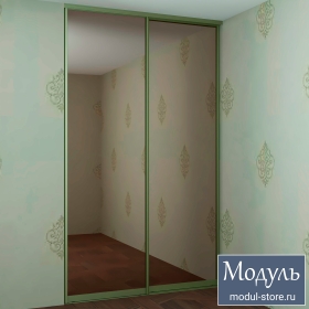 Алюминиевые двери купе в прихожую